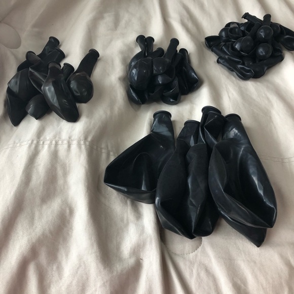 Black Balloons Set - Picture 1 of 2